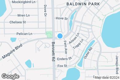 Map image of the property - Enders Place at Baldwin Park