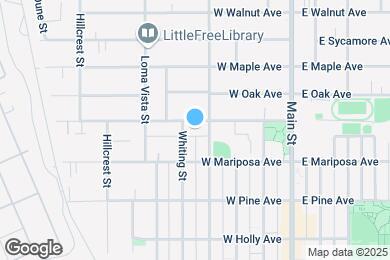 Map image of the property - 418 W Palm Ave