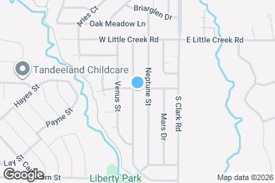 Map image of the property - 1201 Saturn Dr