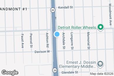 Map image of the property - 13600 Southfield Fwy