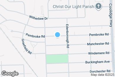 Map image of the property - 2152 Pembroke Rd