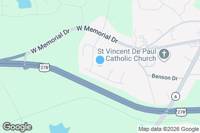Map image of the property - 116 Brentwood Ct