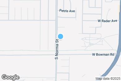 Map image of the property - 824 S Norma St