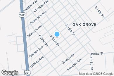 Map image of the property - 2010 Gordon Ave