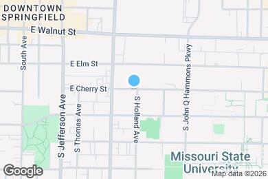 Map image of the property - 664 E Cherry St