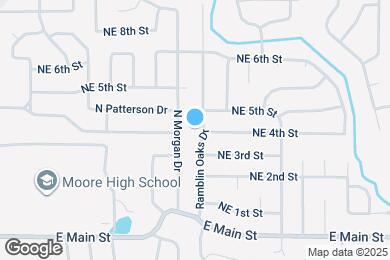 Map image of the property - 501 Ramblin Oaks Dr