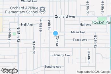 Map image of the property - 1615 N 20th St