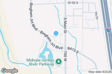 Map image of the property - 761 W Blue Magic Ln