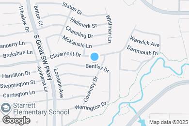 Map image of the property - 2410 Bentley Dr