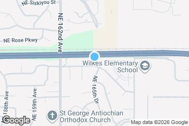 Map image of the property - 16461 NE Russell St