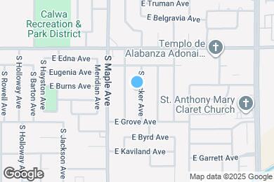 Map image of the property - 2458 S Backer Ave