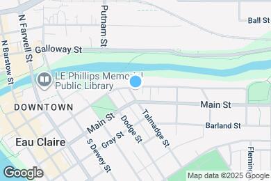 Map image of the property - 303 Talmadge St