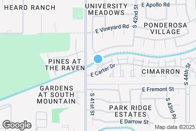 Map image of the property - 4026 E Carson Rd
