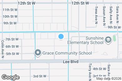 Map image of the property - 3707 7th St W