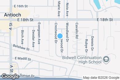 Map image of the property - 1928 Glenwood Dr