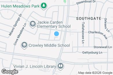 Map image of the property - 8517 Prairie Rose Ln