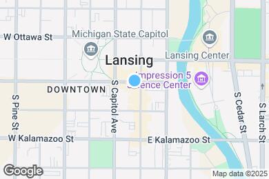 Map image of the property - 206 S Washington Sq
