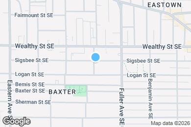 Map image of the property - 1100 Sigsbee St SE