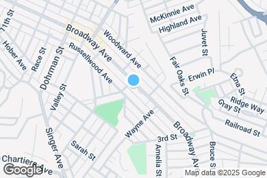 Map image of the property - 521 Broadway Ave