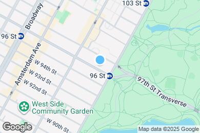 Map image of the property - 15 W 96th St