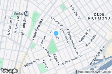 Map image of the property - 1464 E Wilt St