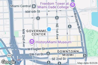 Map image of the property - 225 N Miami Ave