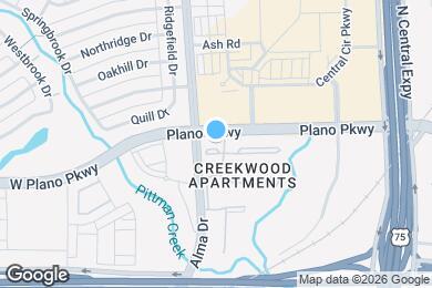 Map image of the property - Bel Air Oaks