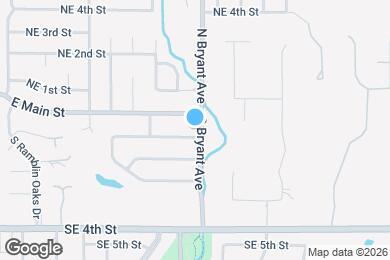 Map image of the property - 1833 SE 1st St
