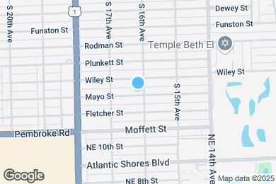 Map image of the property - 1611 Mayo St