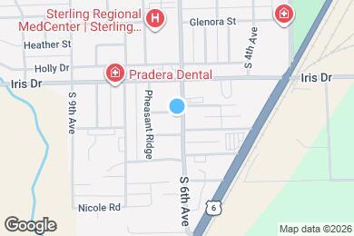 Map image of the property - 1702 S 6th Ave