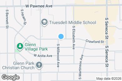 Map image of the property - 1621 Crawford St