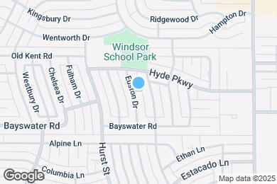 Map image of the property - 6411 Euston Dr