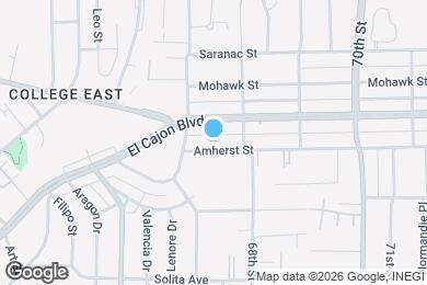 Map image of the property - 6740 Amherst St