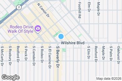 Map image of the property - 206 N Beverly Park