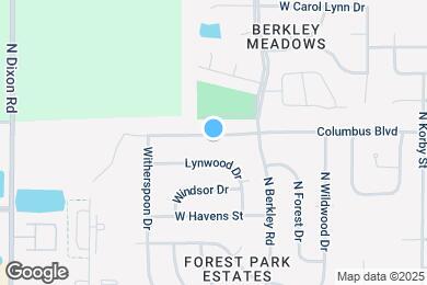 Map image of the property - 1925 Columbus Blvd
