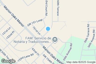 Map image of the property - 419 Marion Oaks Pass