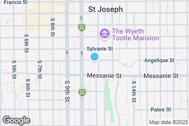 Map image of the property - 1026 Angelique St