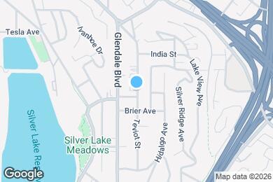 Map image of the property - 2425 Silver Lake Blvd