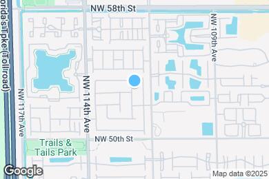 Map image of the property - 5285 NW 112th Pl