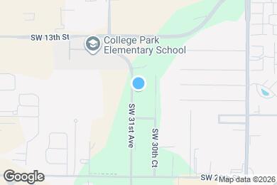 Map image of the property - 1641 SW 31st Ave