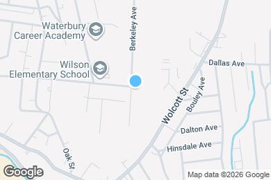 Map image of the property - 363 Berkeley Ave