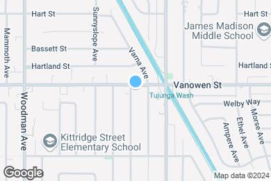 Map image of the property - 13354 Vanowen St