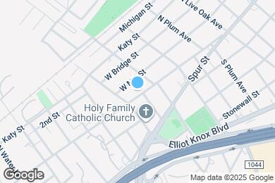 Map image of the property - 2204 W San Antonio St