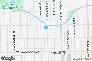 Map image of the property - 4936 N Saint Louis Ave