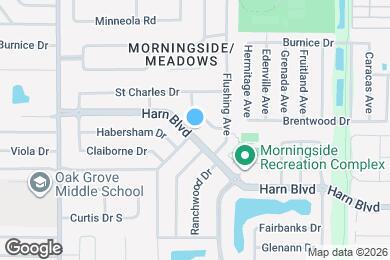 Map image of the property - 2332 Harn Blvd