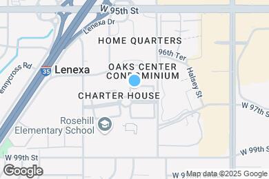 Map image of the property - Lenexa Crossing Apartments