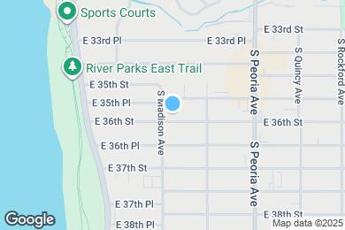 Map image of the property - 1011 E 36th St