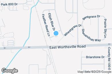 Map image of the property - 727 Red Leaf Ln