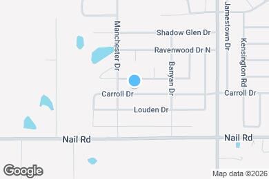 Map image of the property - 4290 Carroll Dr