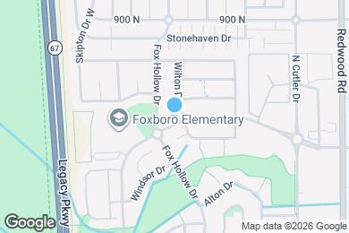 Map image of the property - 1015 Westbury Ct